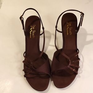 Touch of Nina evening shoes/brown, 10